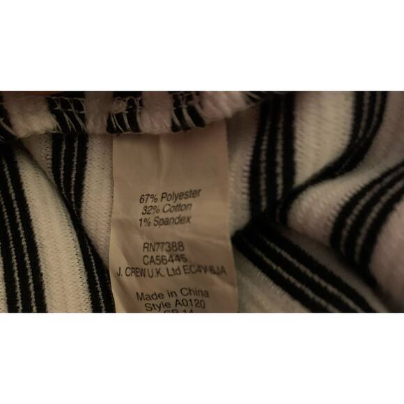 JCrew Striped Empire Waist Short Casual Dress sz 2 - Picture 5 of 6